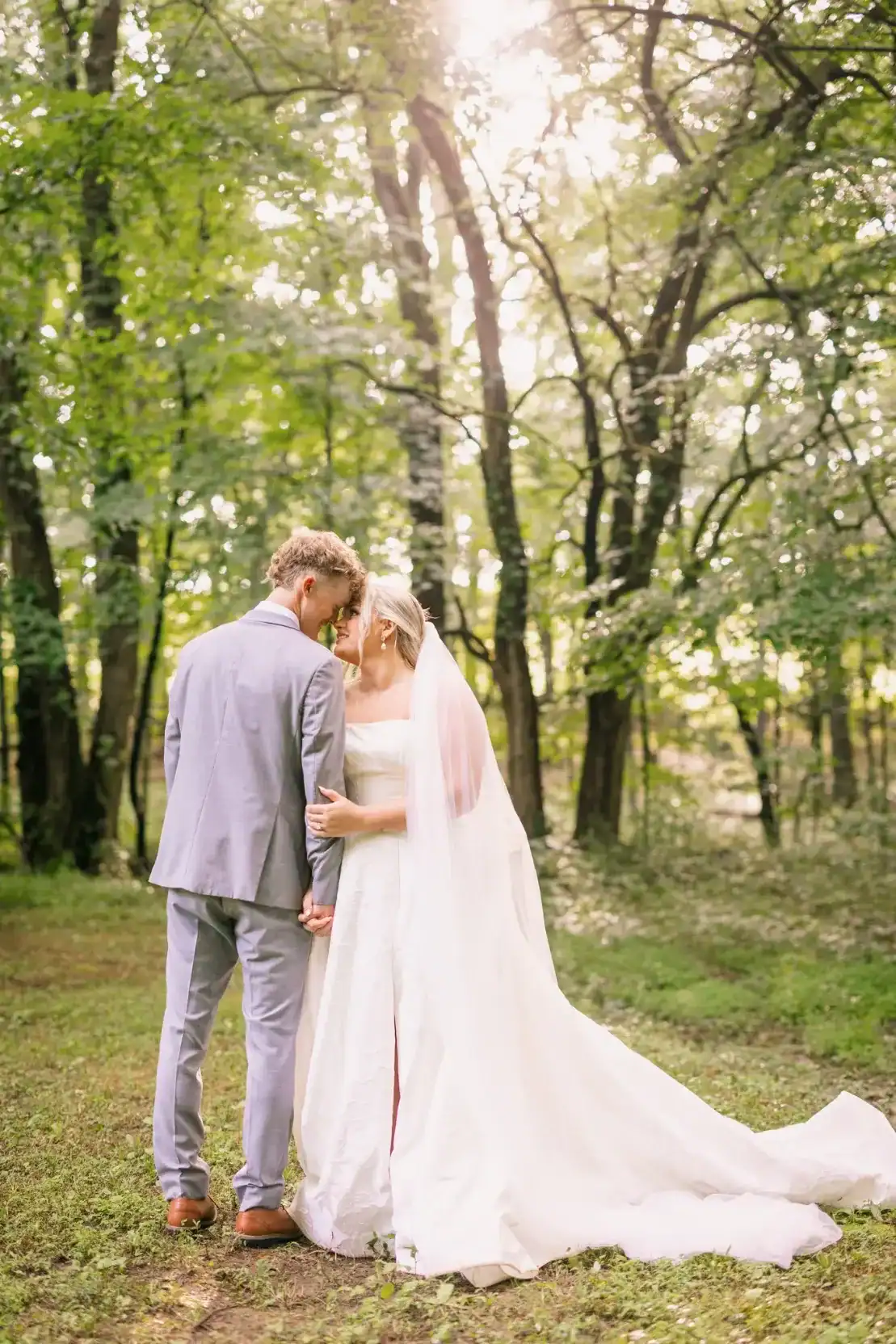 The Lofton Hunter + Emma's Wedding BellaSaint Photography Forest Backdrop The Lofton Hunter + Emma's Wedding BellaSaint Photography Forest Backdrop