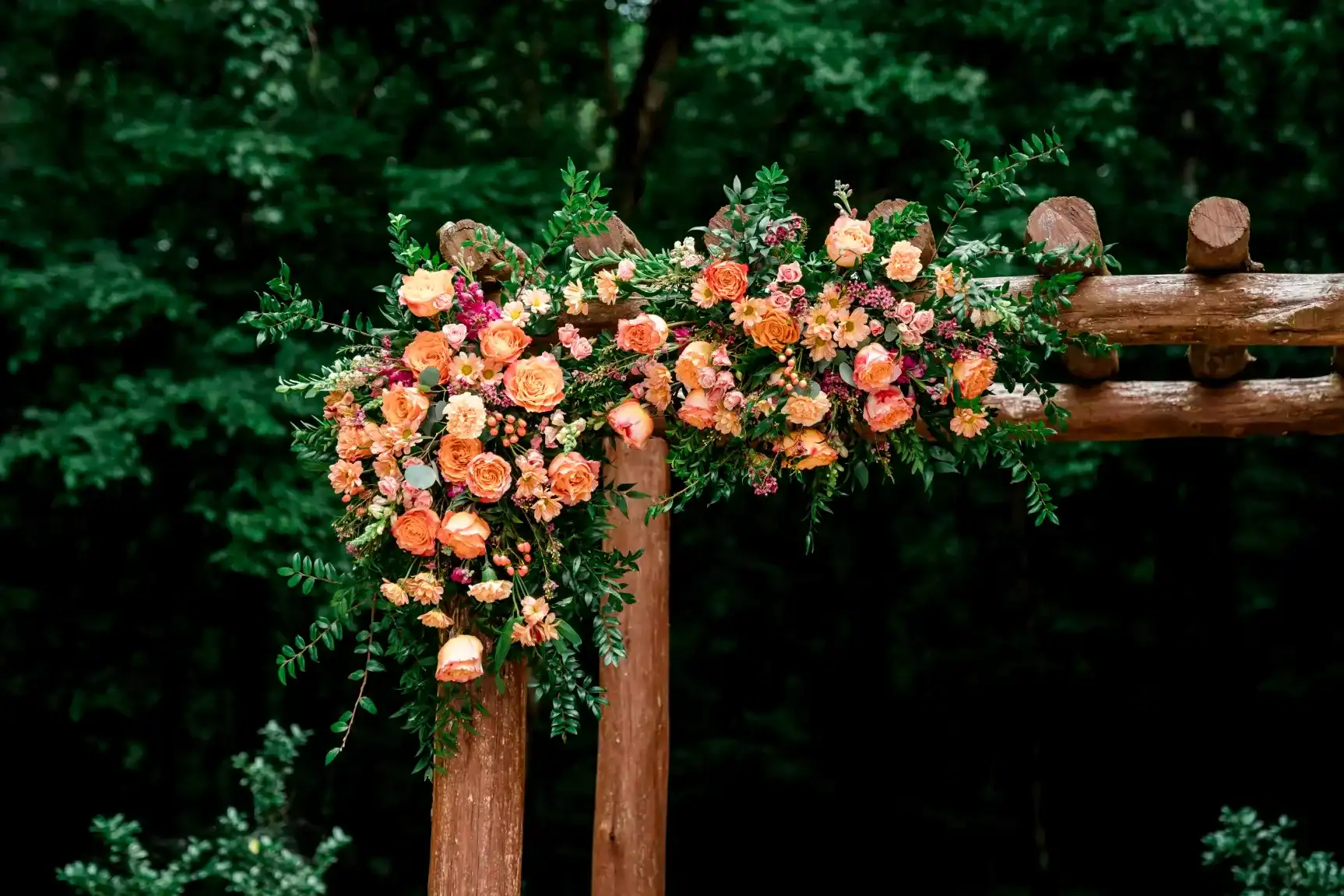 The Lofton Wedding Ceremony Decor Alexa + Carson Lauren Askew Photography