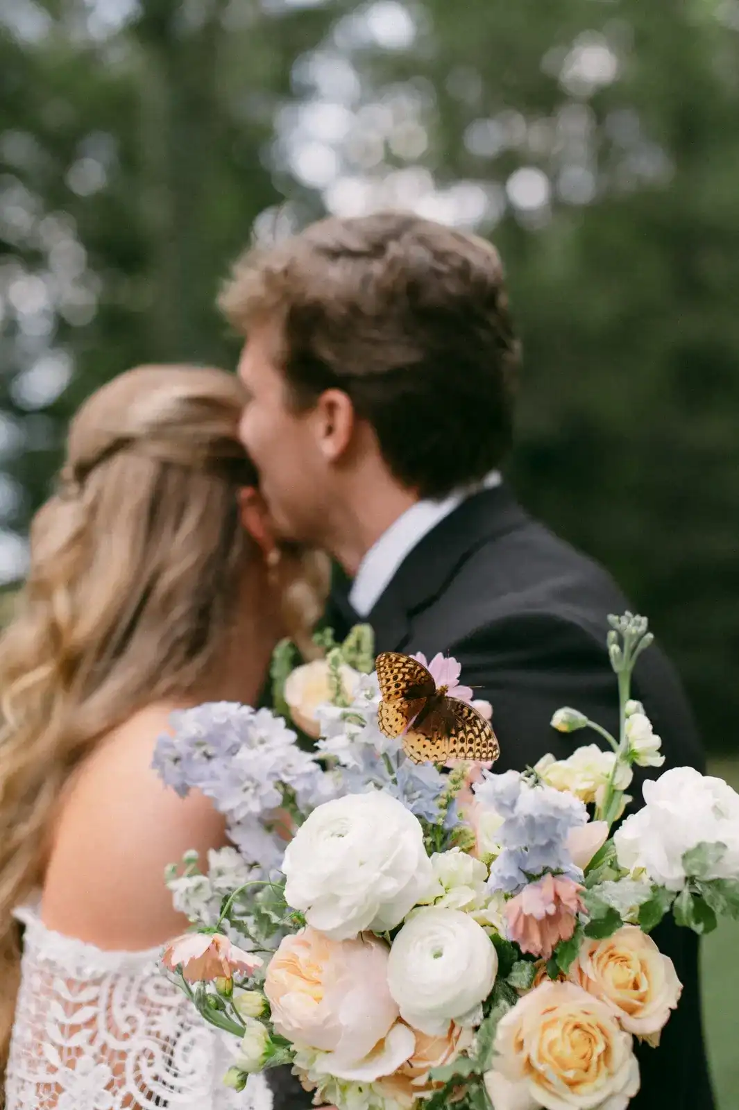 The Lofton Outdoor Nature Wedding Venue Butterfly Makenna Brooke Photo